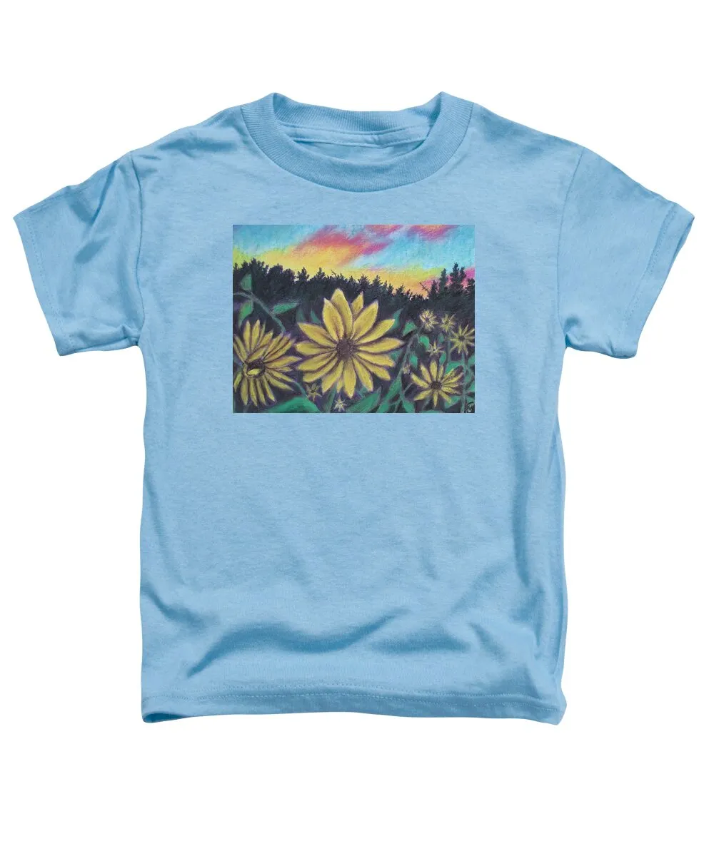 Sunflower Sunset - Toddler T-Shirt