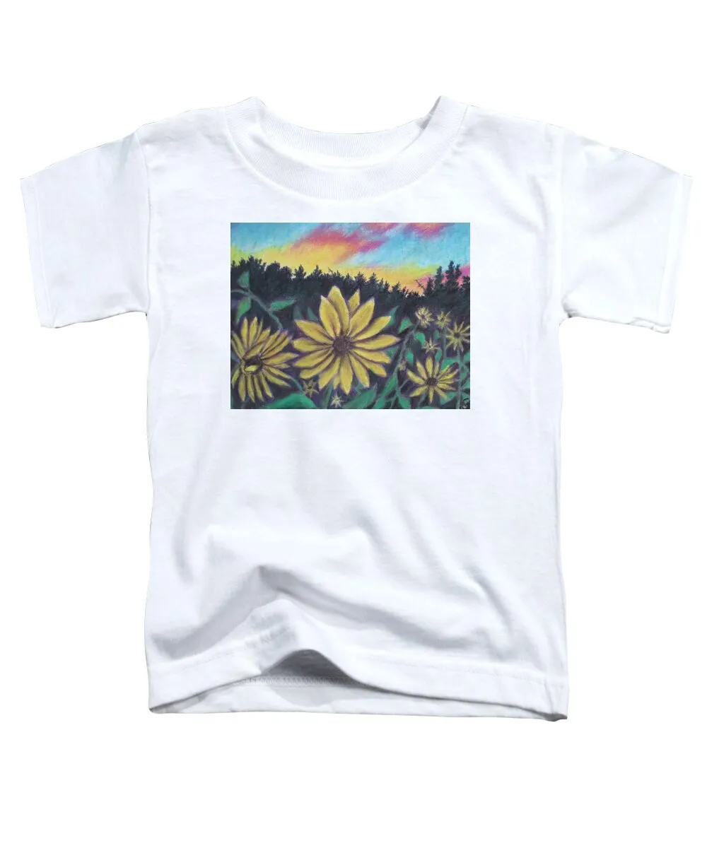 Sunflower Sunset - Toddler T-Shirt