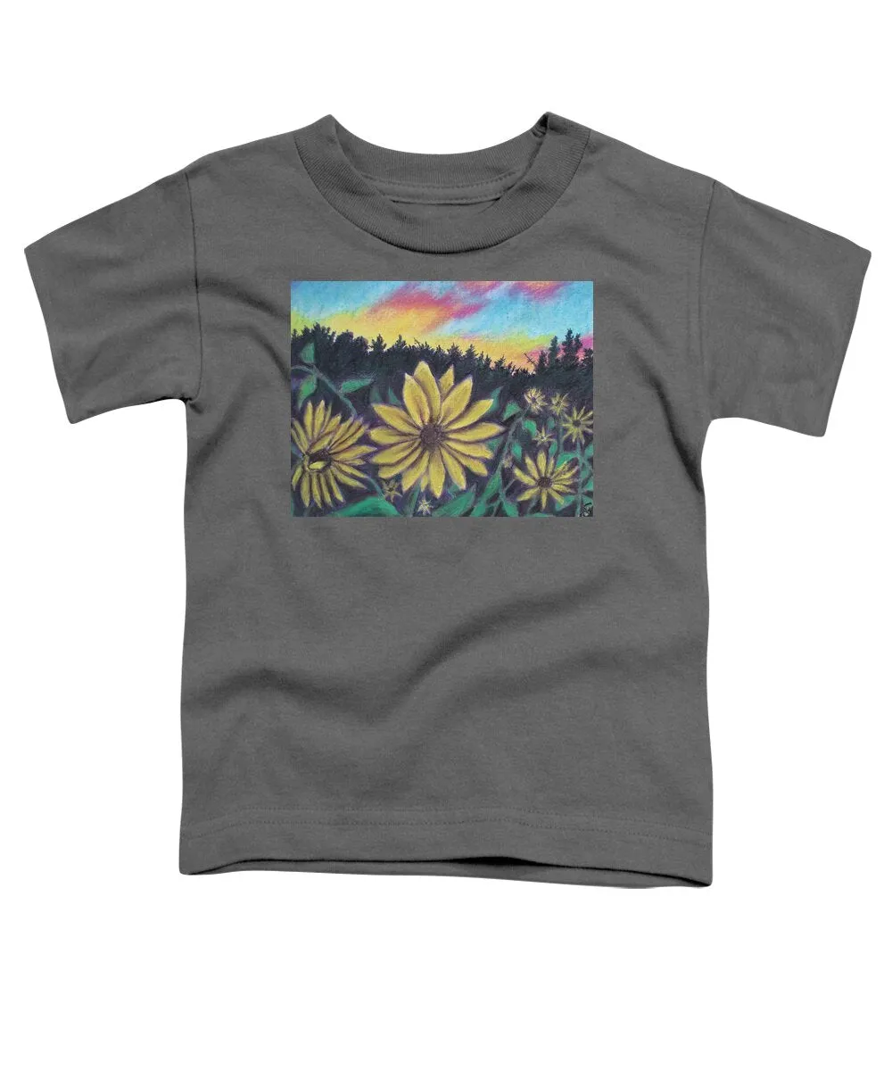 Sunflower Sunset - Toddler T-Shirt