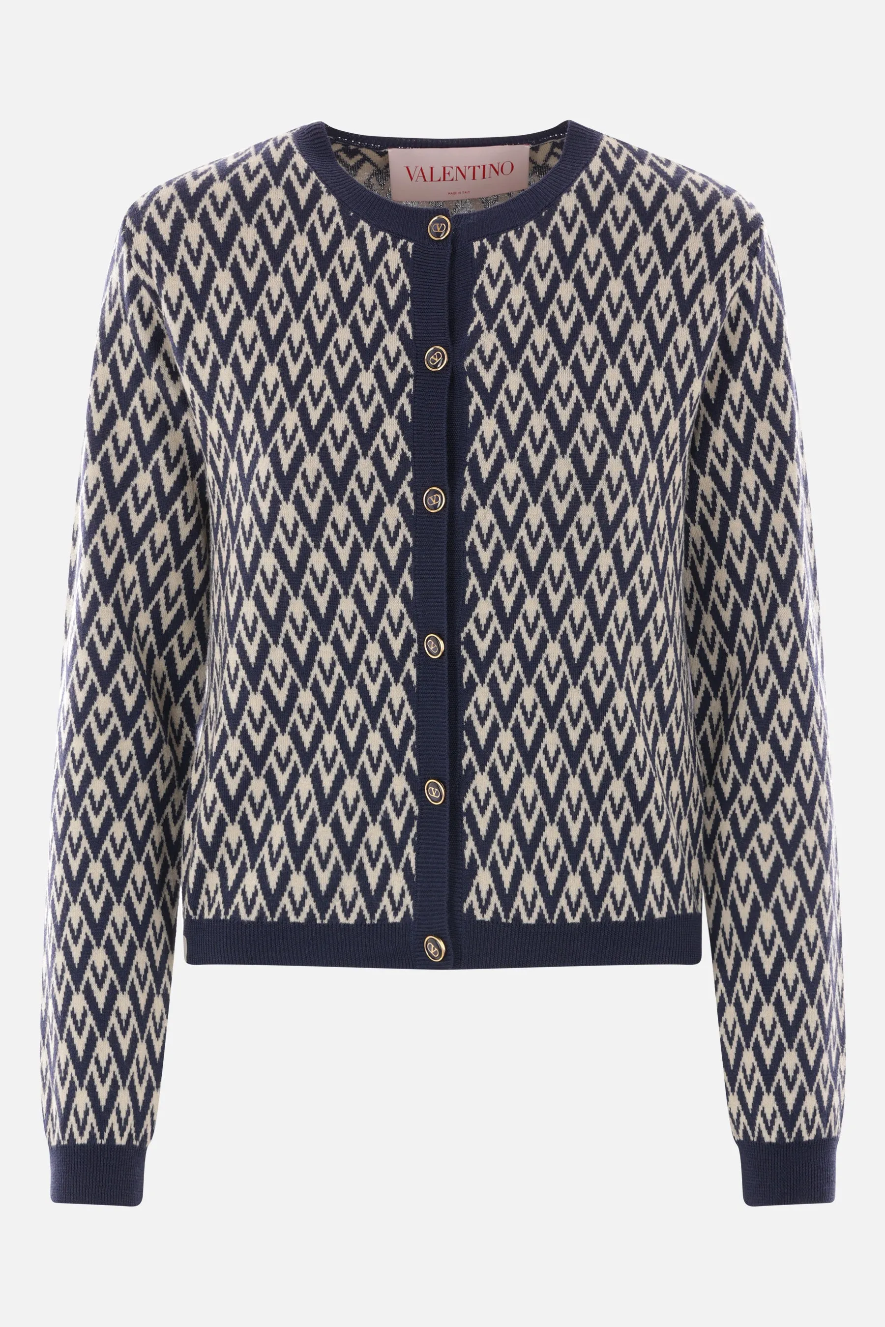 Toute La V Jacquard Sweater