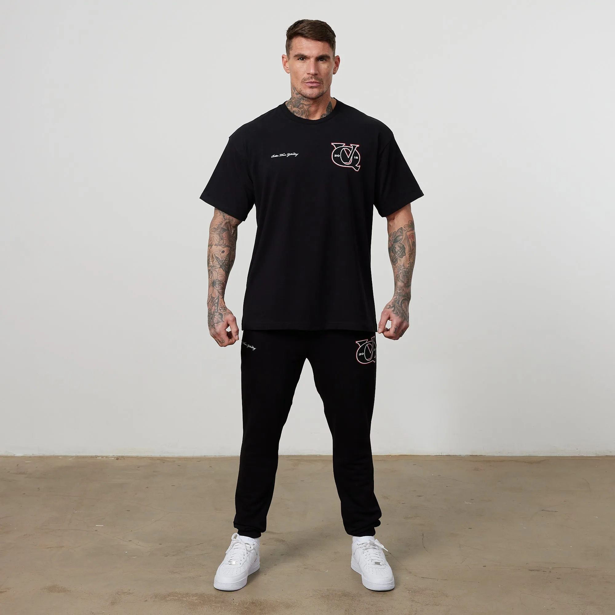 Vanquish TSP Black VQ Interlock Oversized T Shirt