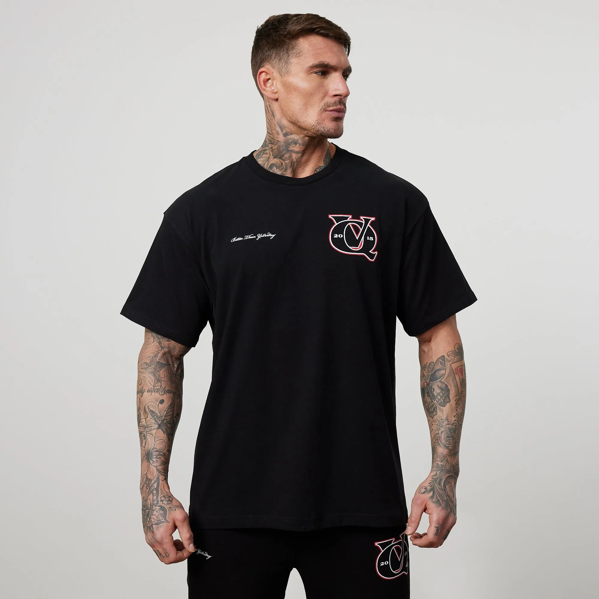 Vanquish TSP Black VQ Interlock Oversized T Shirt