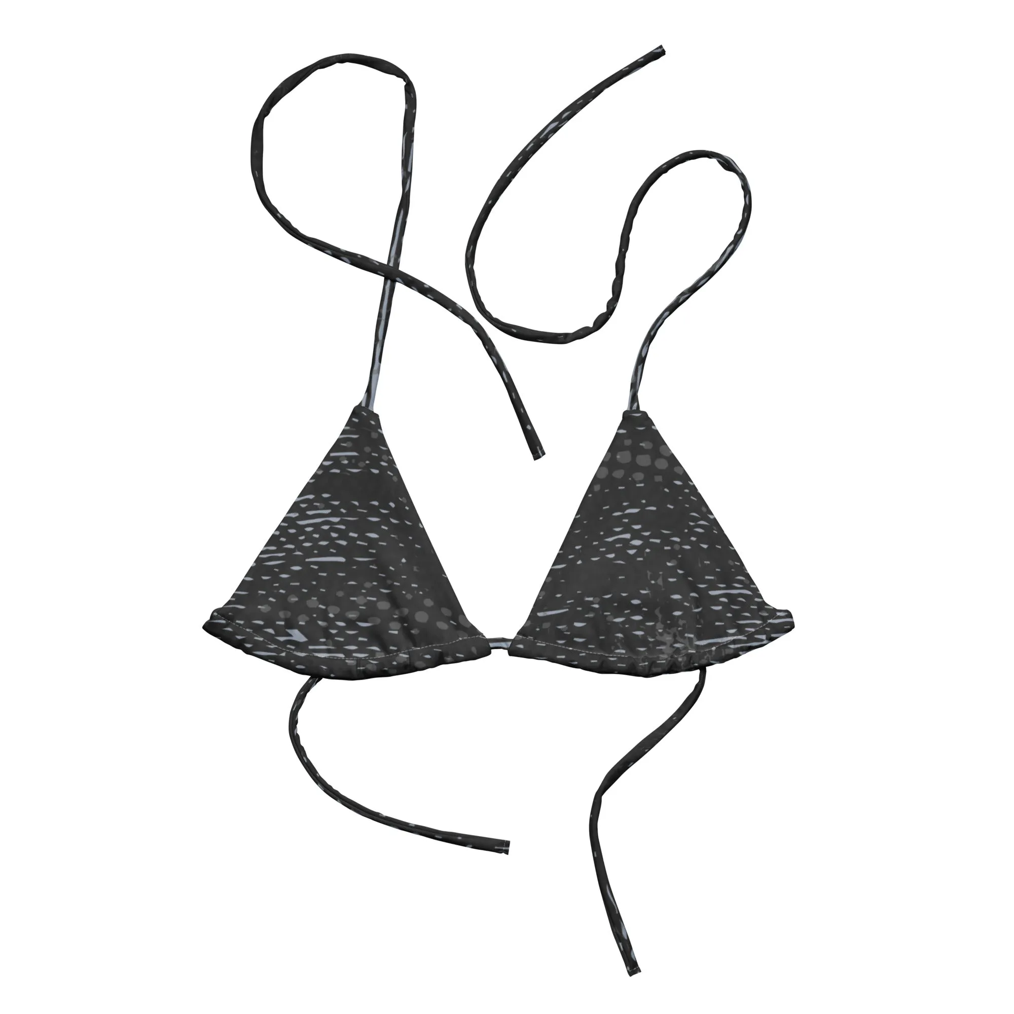 Women's ADAPT - String Bikini Top - Stealth Grey | Cool Grey